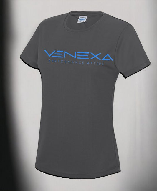 VENEXA Breathable charcoal tee