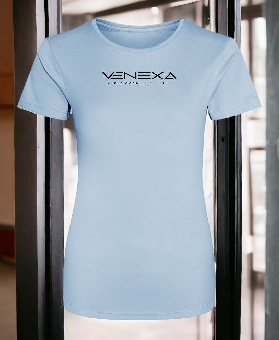 VENEXA Breathable sky blue tee